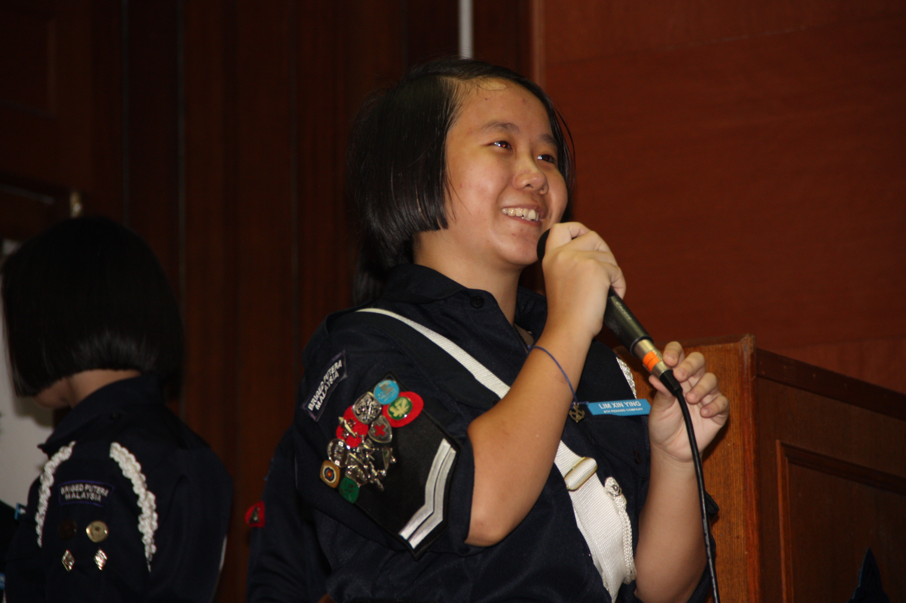 Memorable speech by our president, Xin Ying.